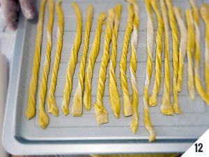 grissini allo zafferano