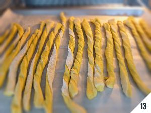 grissini allo zafferano