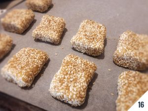 biscotti con semi di sesamo